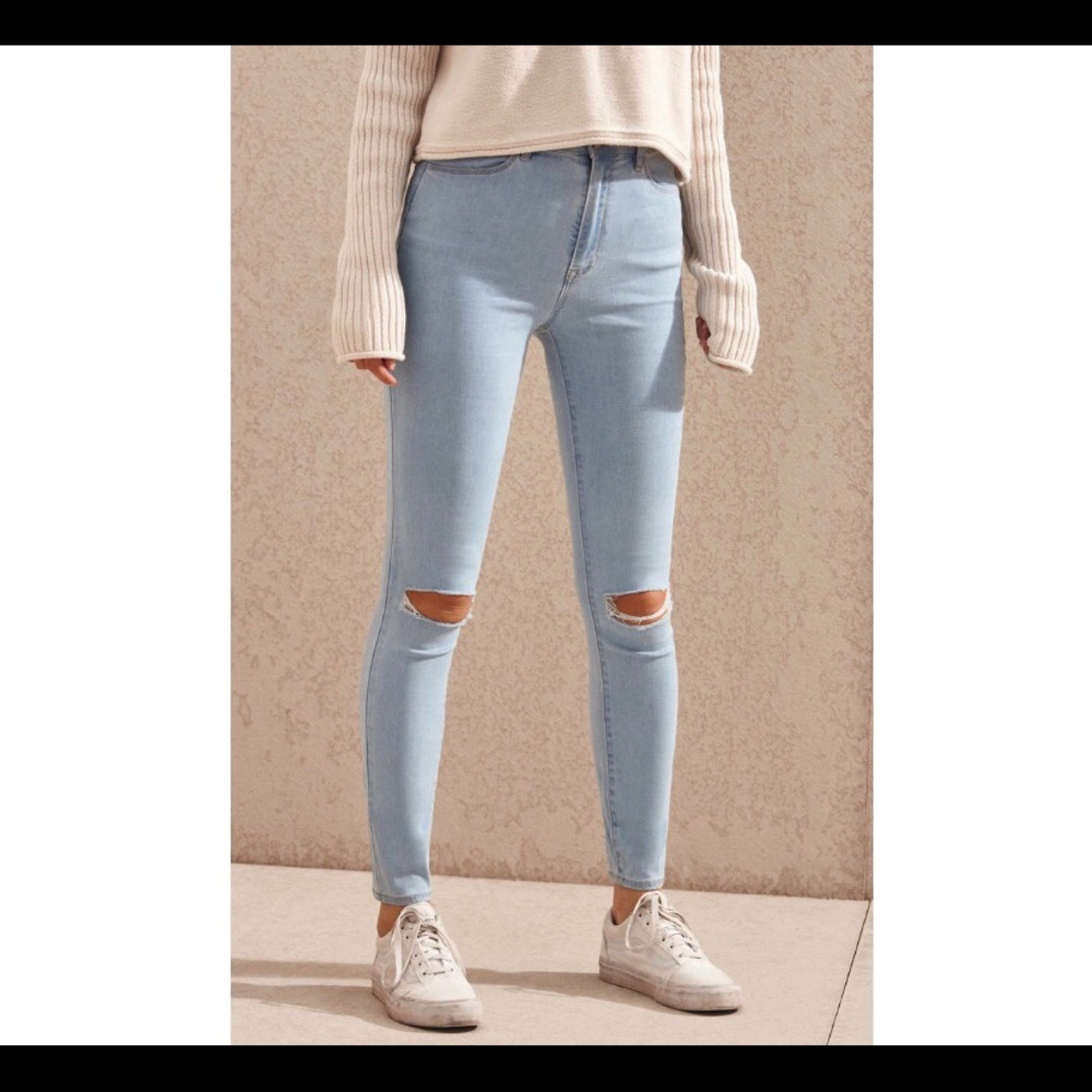 Pacsun Bullhead super high rise jegging jean